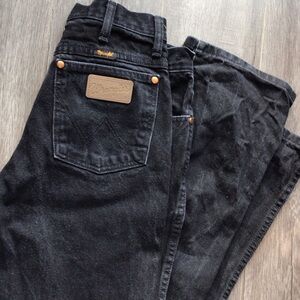 Wrangler Men's Black Jeans